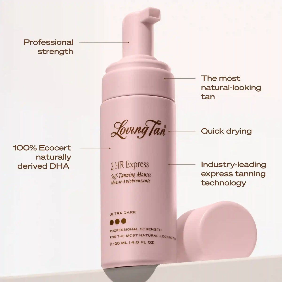 2 HR Express Self-Tanning Mousse Ultra Dark