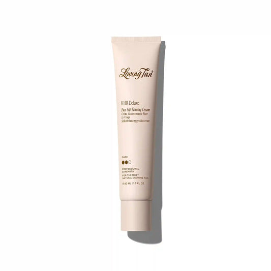 8 HR Deluxe Face Self-Tanning Cream Dark