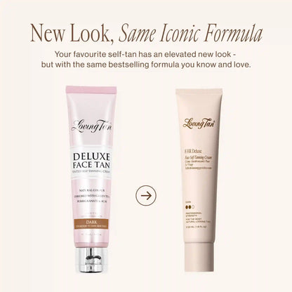 8 HR Deluxe Face Self-Tanning Cream Dark