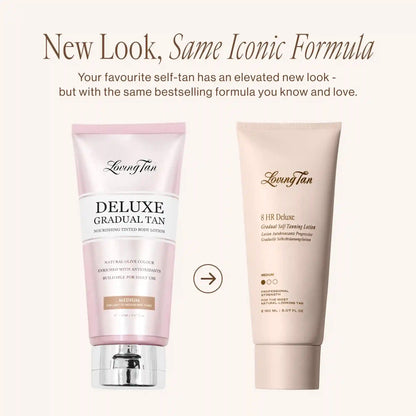 8 HR Deluxe Gradual Self-Tanning Lotion Medium