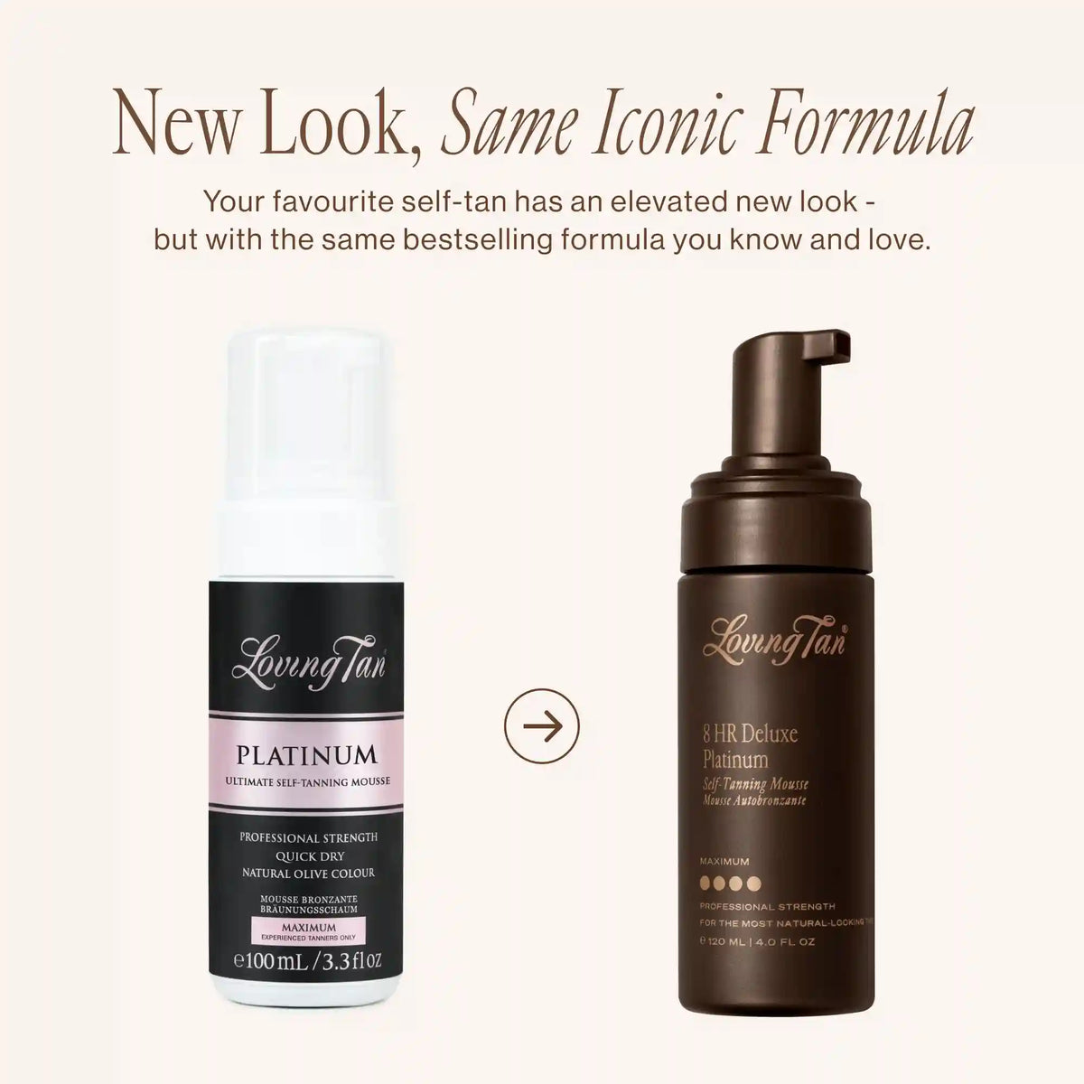 8 HR Deluxe Platinum Self-Tanning Mousse